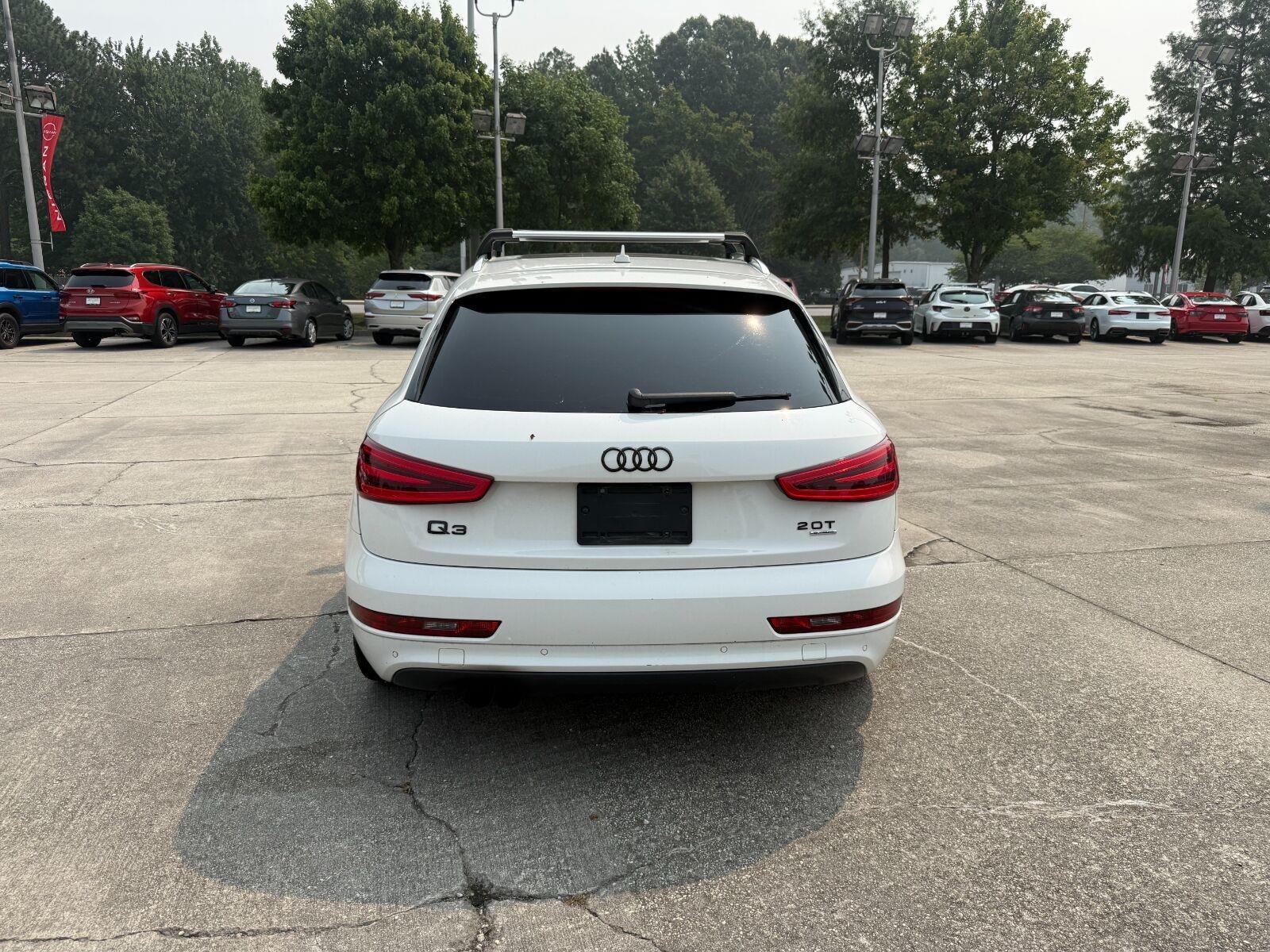 Used 2015 Glacier White Metallic Audi 2.0T Premium Plus image 3