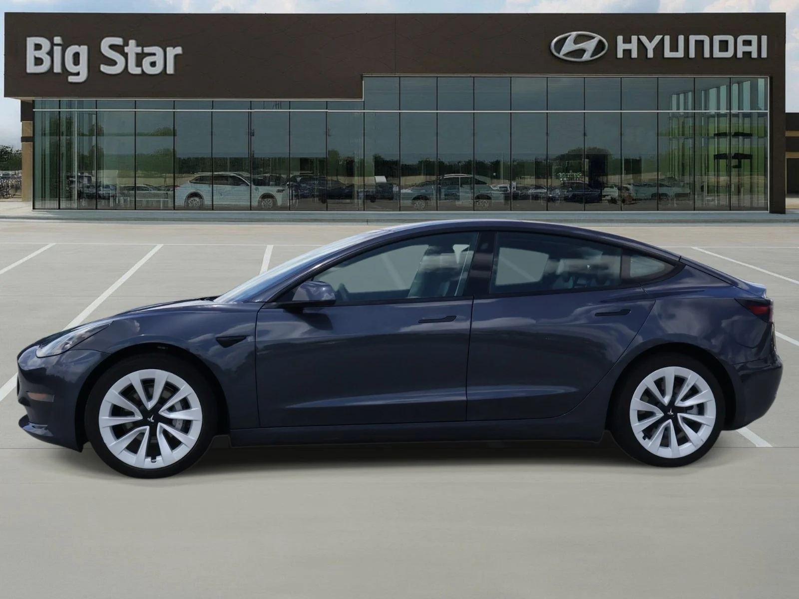 Used 2021 Tesla Model 3 Base with VIN 5YJ3E1EA4MF058481 for sale in Friendswood, TX