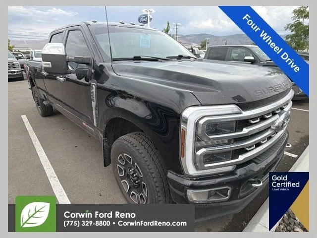 Used 2024 Black Metallic Ford Platinum image 1