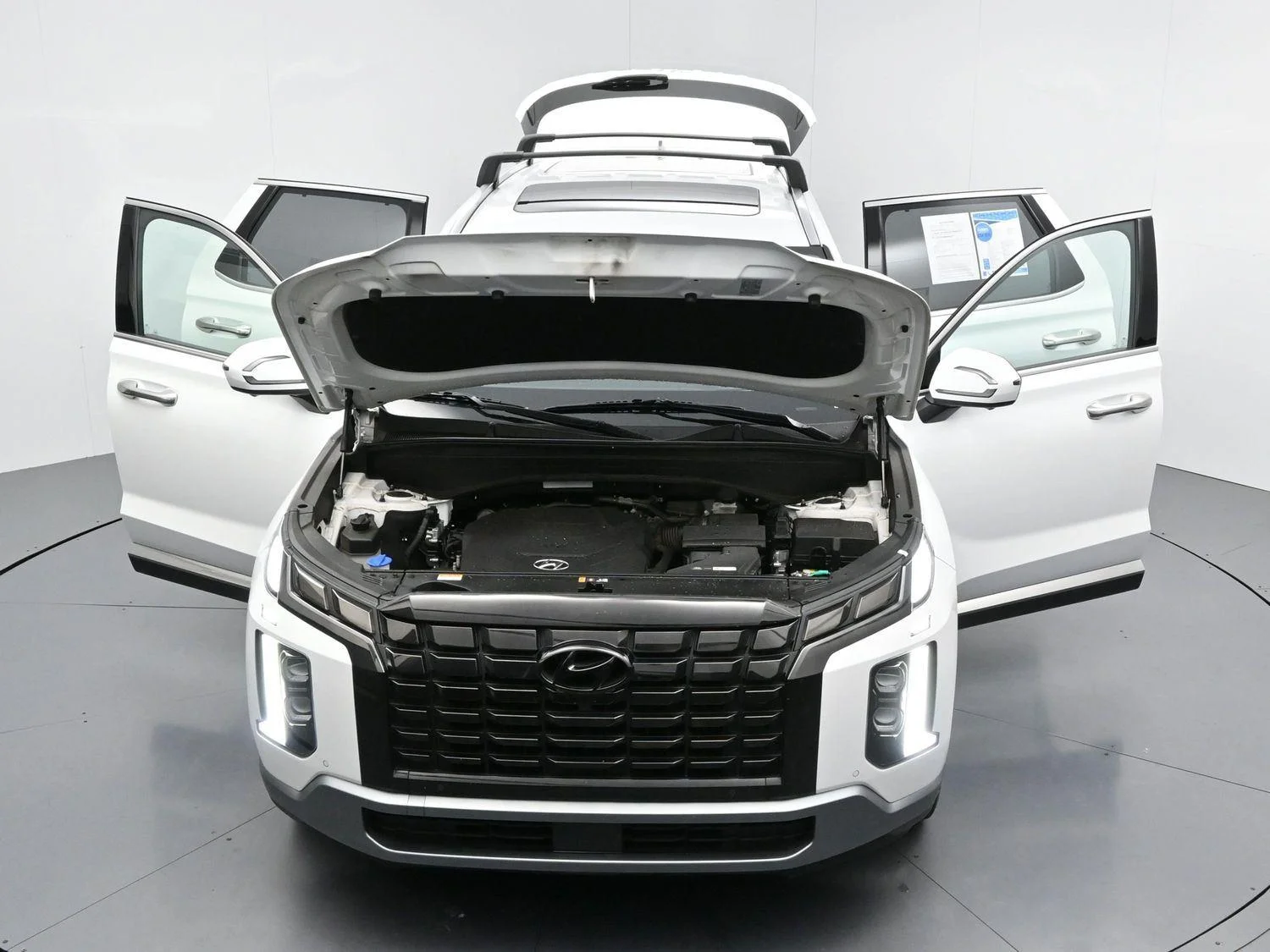Used 2023 Hyper White Hyundai Limited image 51
