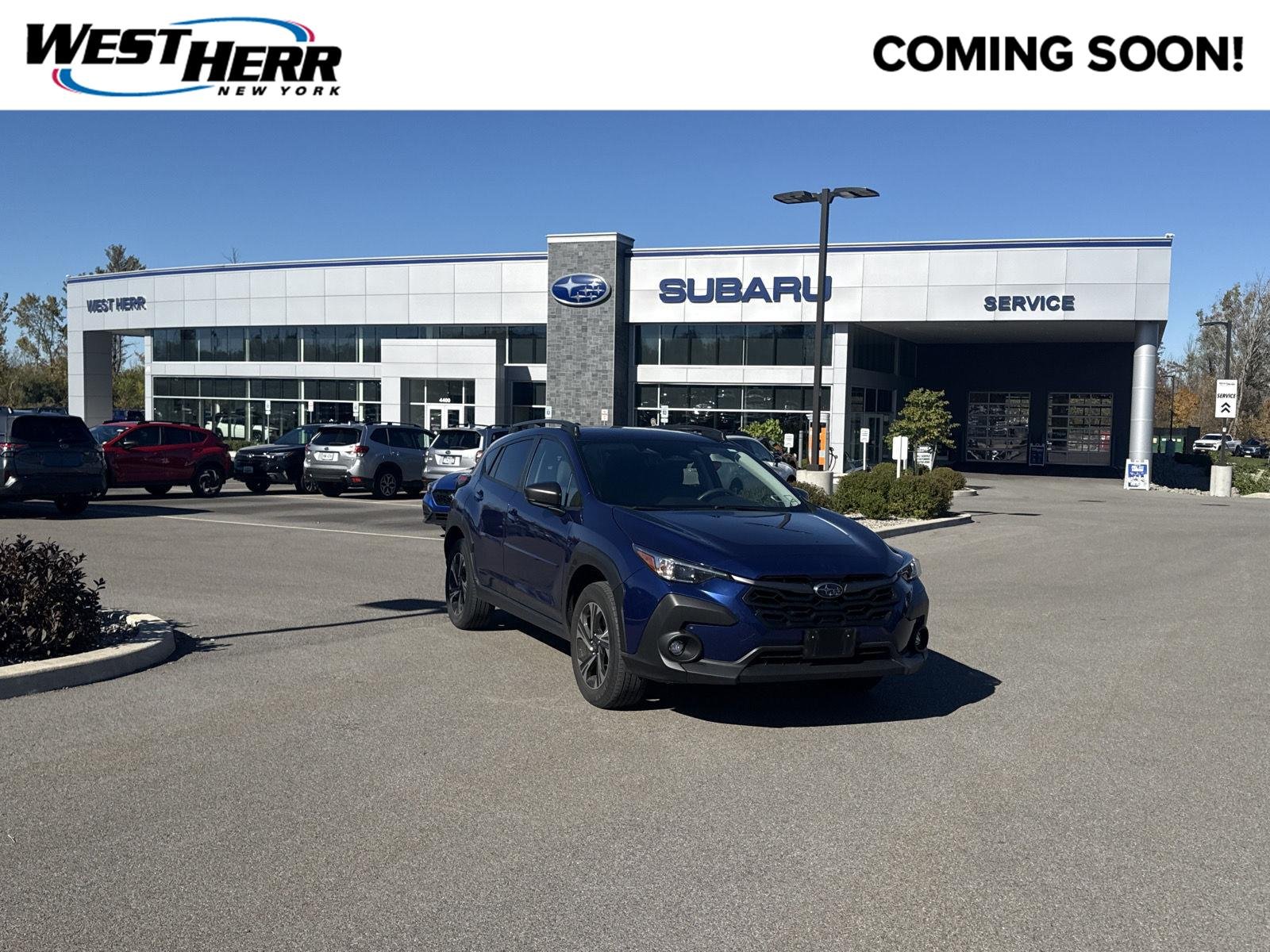 Used 2024 Sapphire Blue Pearl Subaru Premium image 1