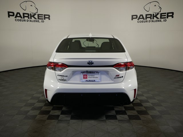 Certified Used 2024 Ice Cap Toyota Hybrid SE w/ Premium Pkg image 6