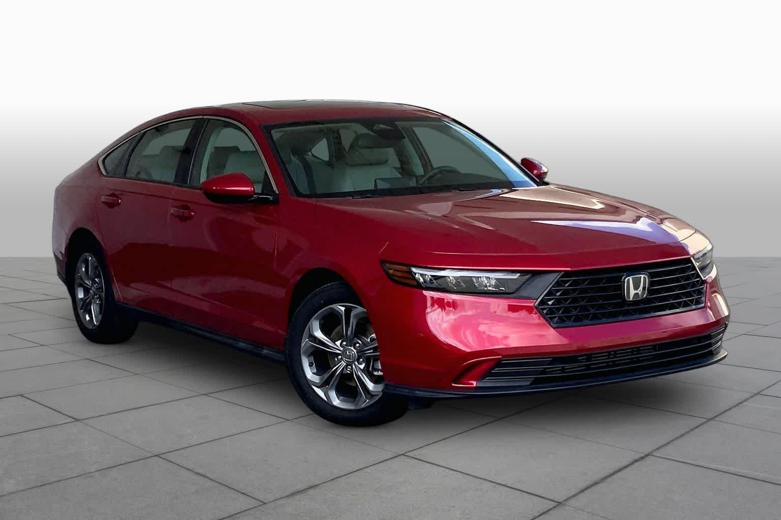 Used 2024 Radiant Red Metallic Honda EX image 3