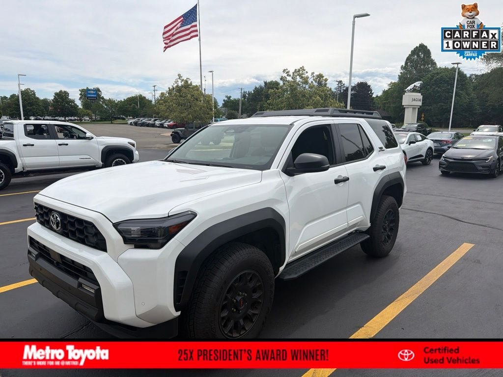Certified Used 2025 White Toyota TRD Off-Road image 1