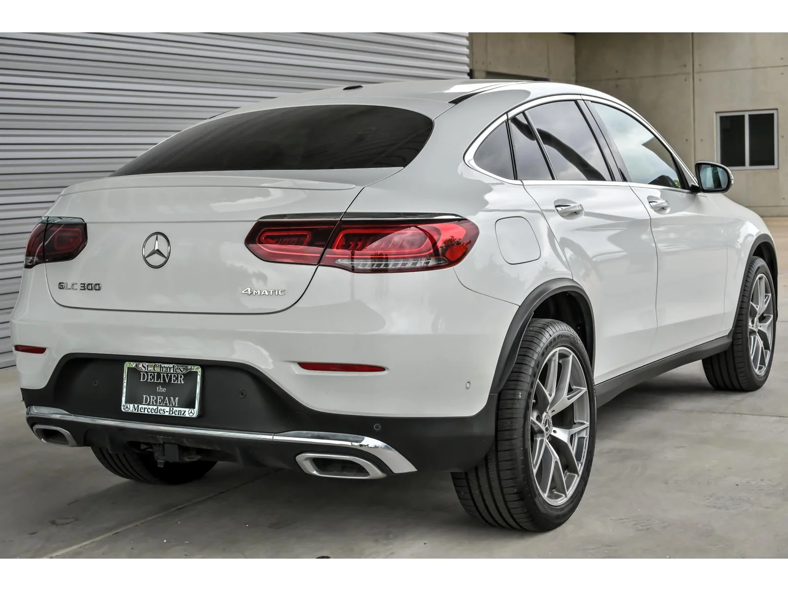 Used 2020 White Mercedes-Benz GLC 300 4MATIC® image 8