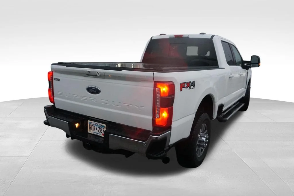 Used 2024 White Metallic Ford Lariat image 3
