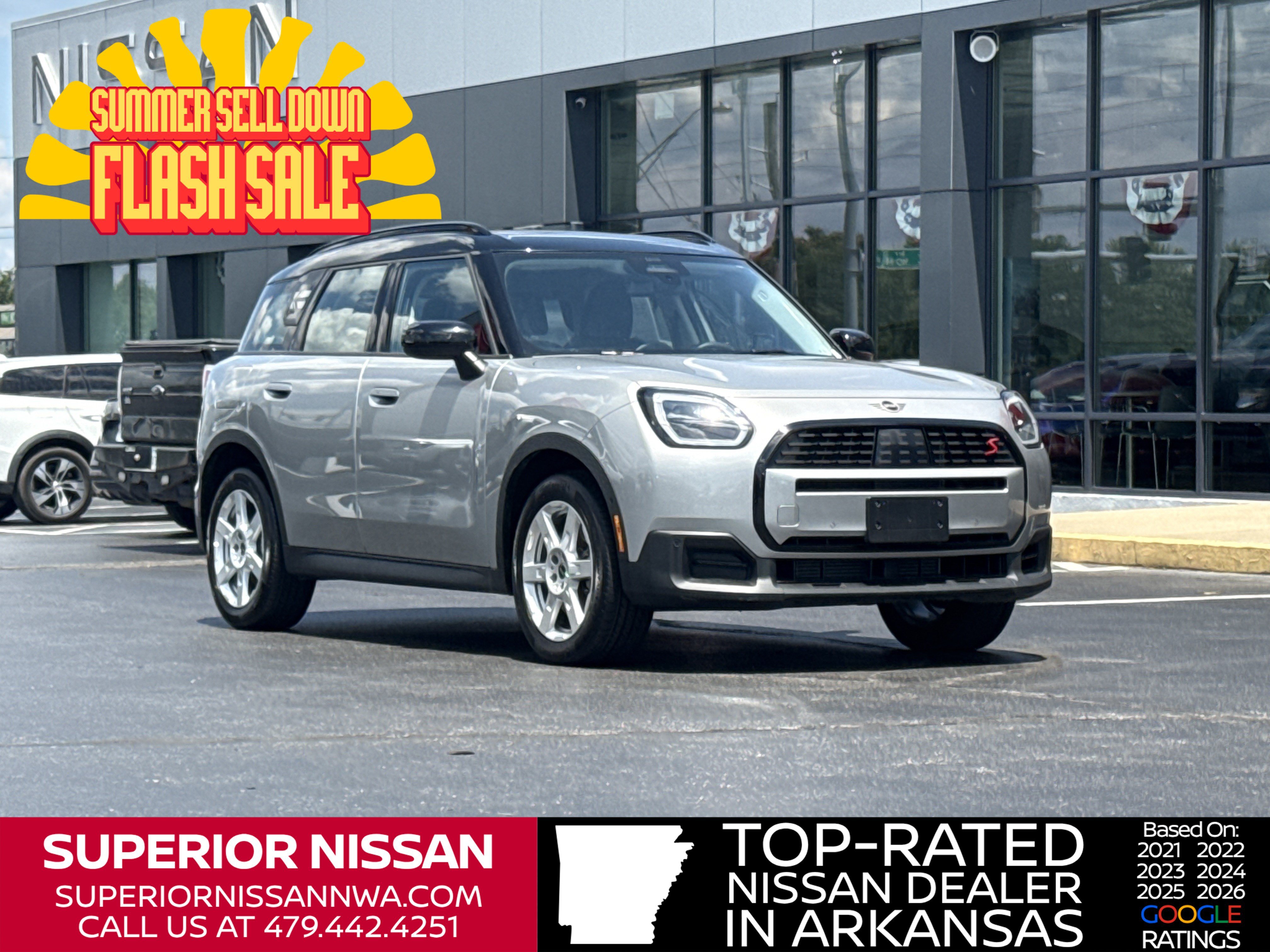 Used 2025 Melting Silver III Metallic MINI S AWD image 1