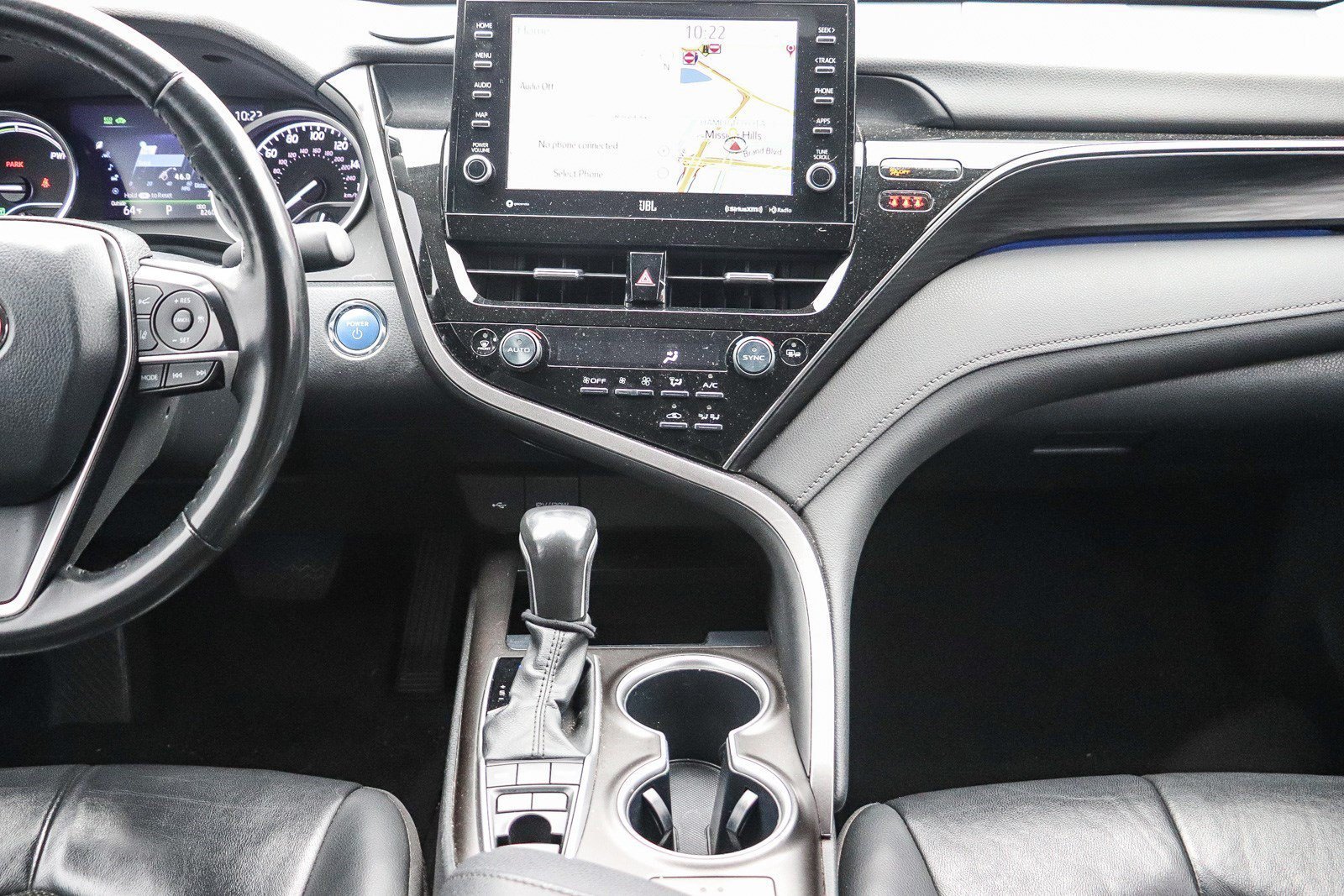 Used 2024 Midnight Black Metallic Toyota Hybrid XLE image 13
