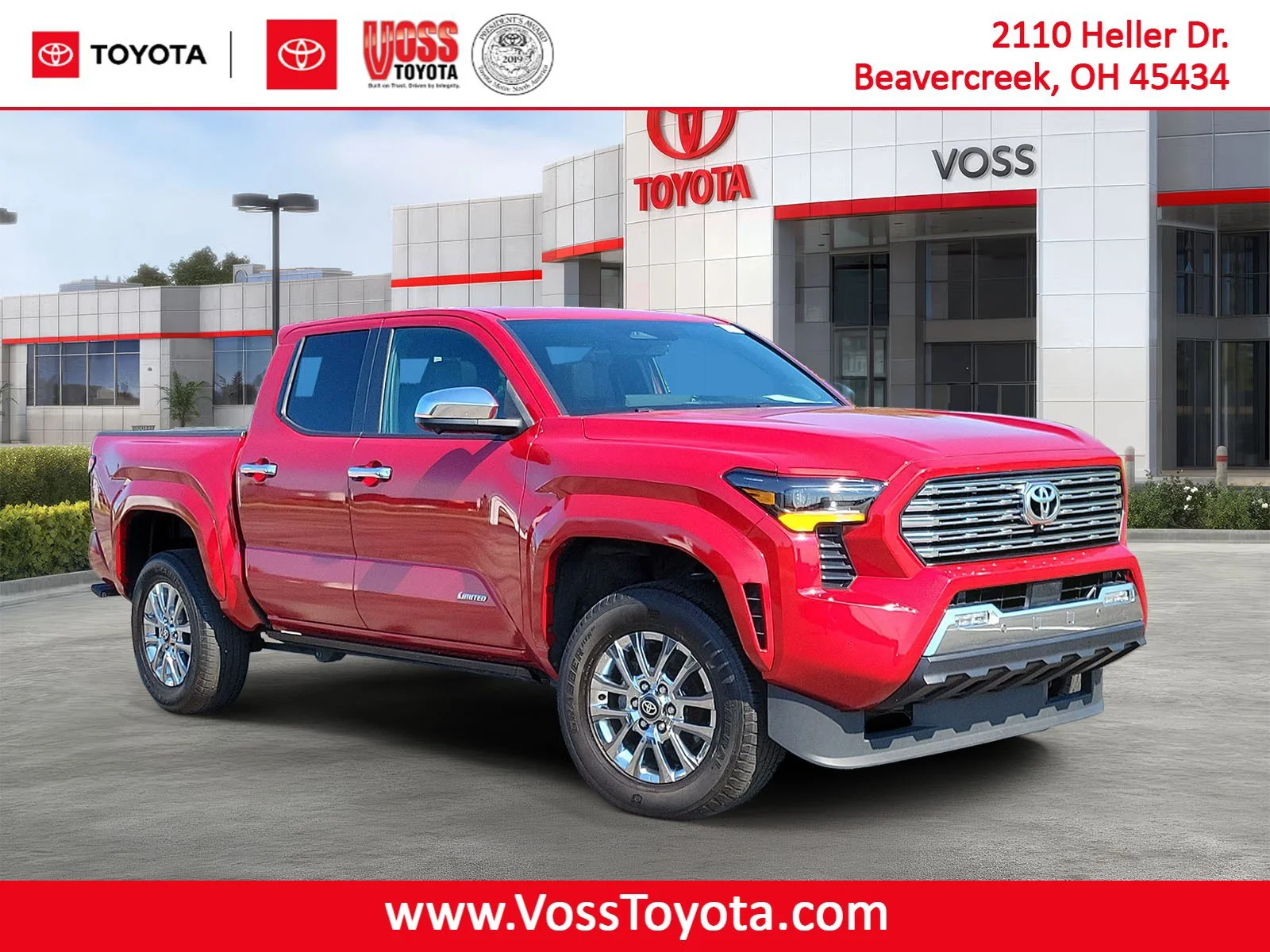 Certified Used 2024 Supersonic Red Toyota Limited image 1