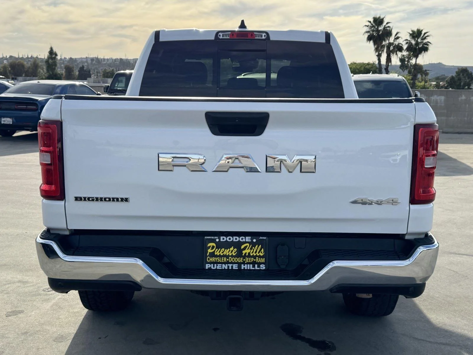 Used 2025 Bright White Clearcoat Ram Big Horn image 5