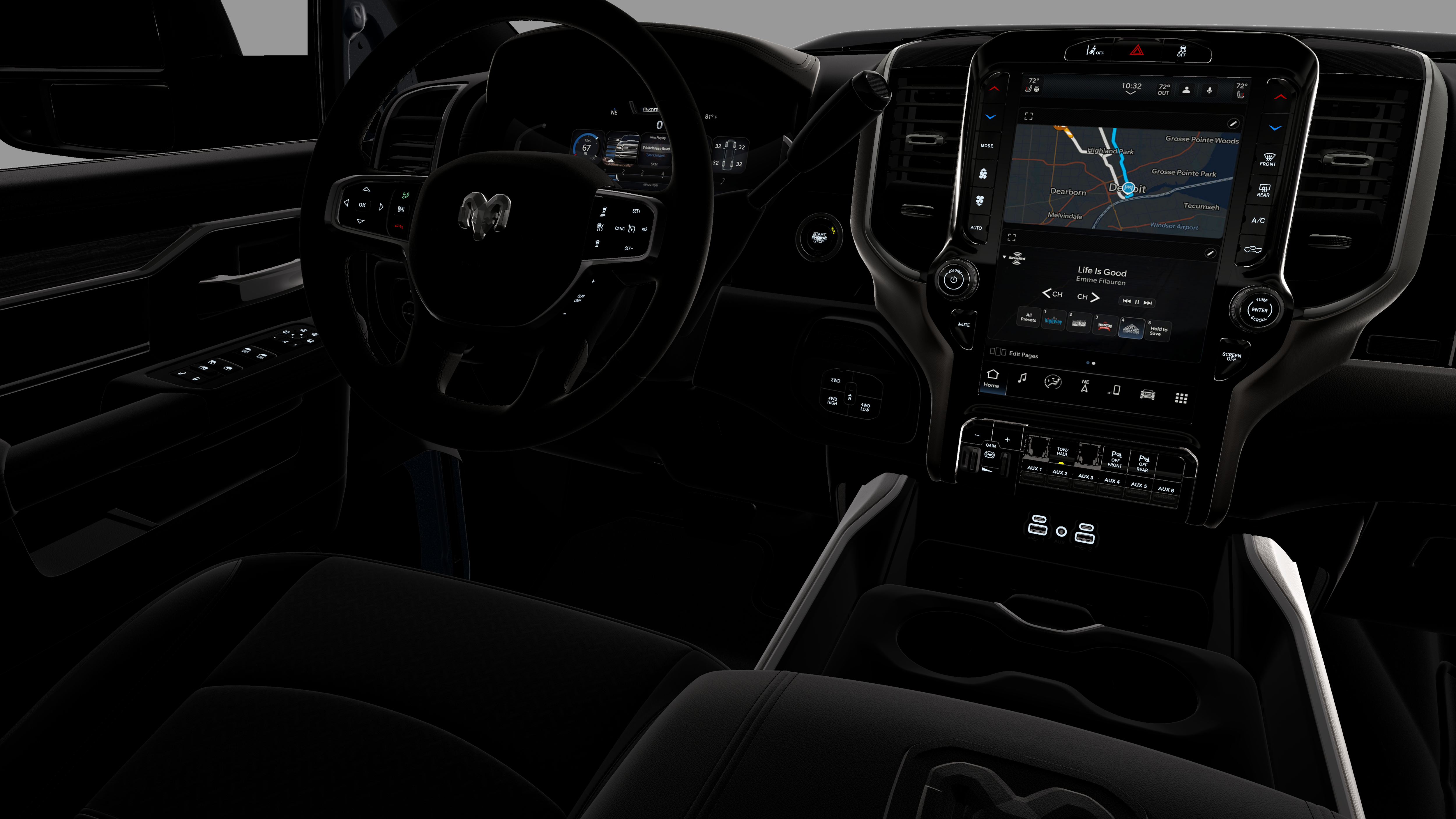 New 2026 Forged Blue Metallic Exterior Paint RAM LARAMIE image 21