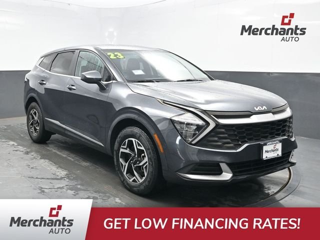 Used 2023 Gray Kia LX image 1