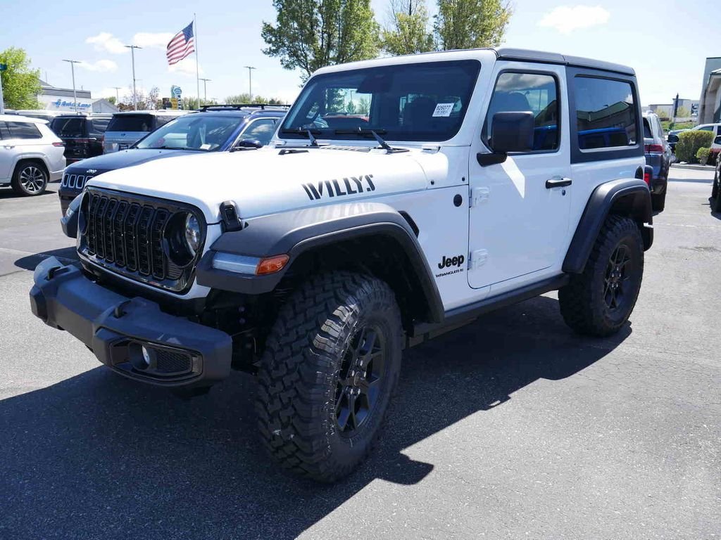 New 2026 Bright White Clearcoat Jeep Willys image 3