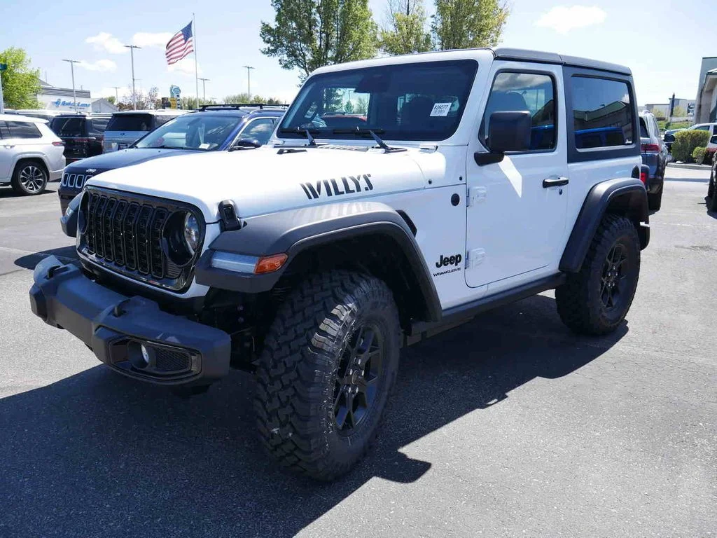 New 2026 White Jeep Willys image 3