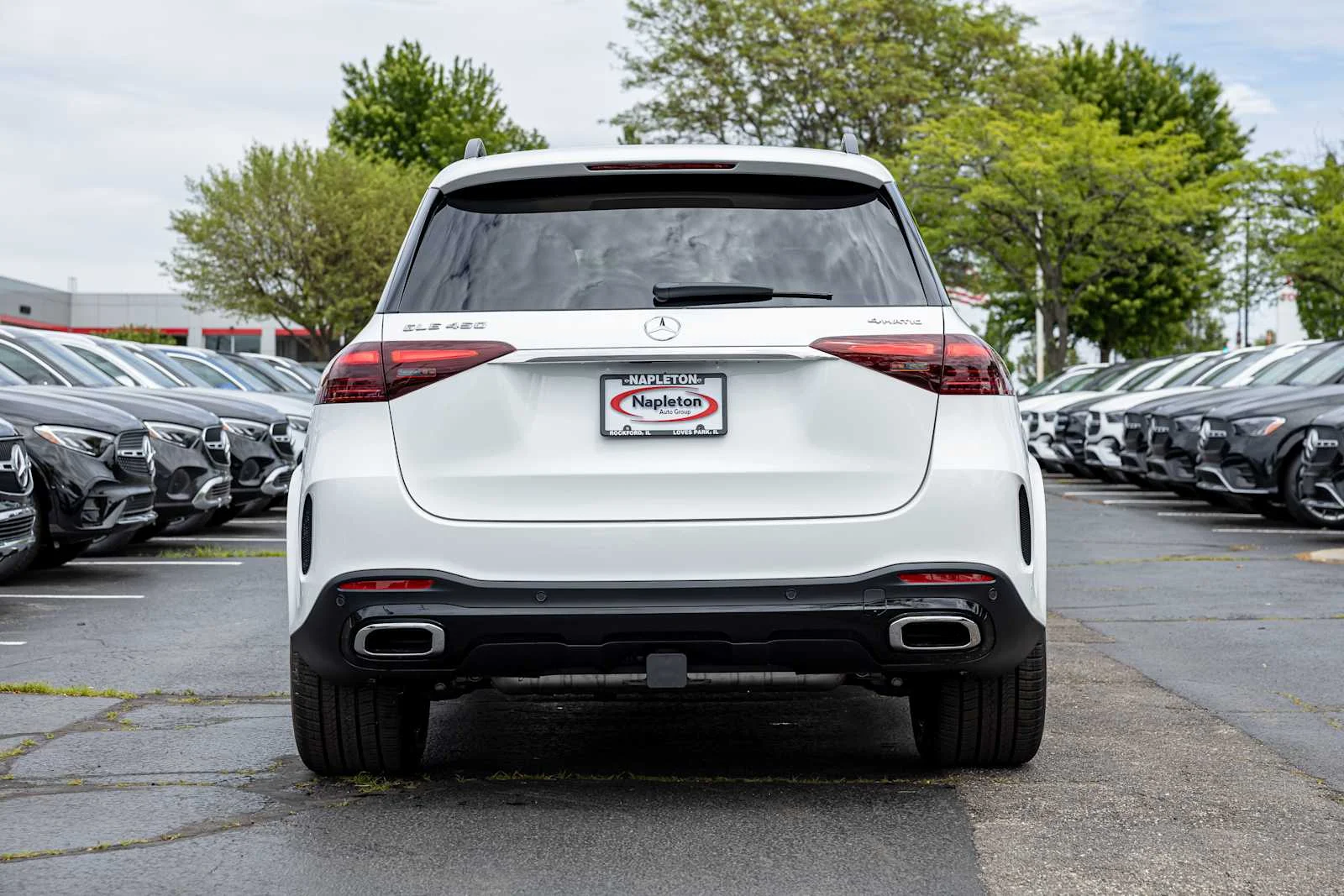 New 2026 Polar White Mercedes-Benz GLE 450 image 4