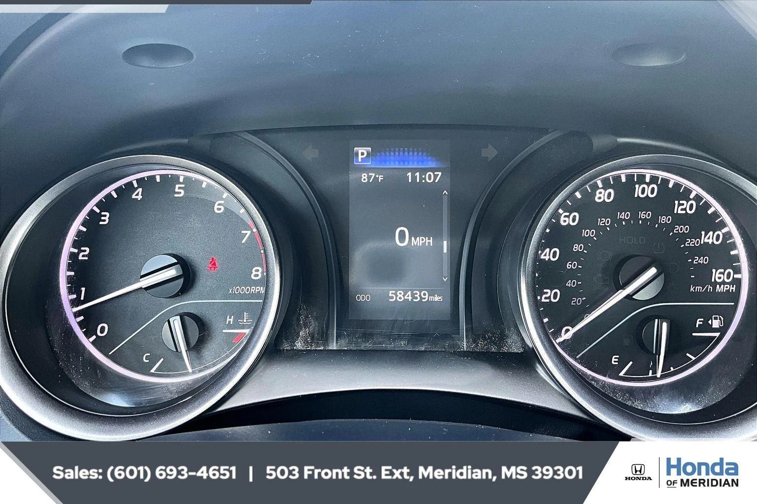 Used 2024 Reservoir Blue Toyota SE image 14
