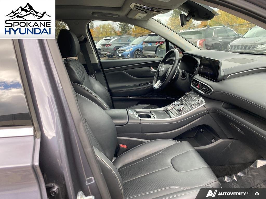 Certified Used 2022 Lagoon Blue Hyundai Limited image 25
