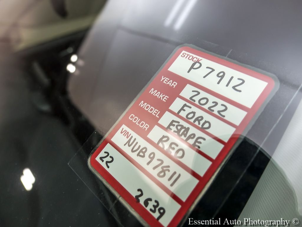 Certified Used 2022 Red Metallic Ford SEL image 30