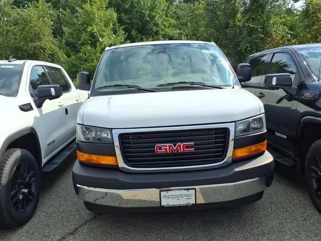 New 2026 Summit White GMC Work Van image 2