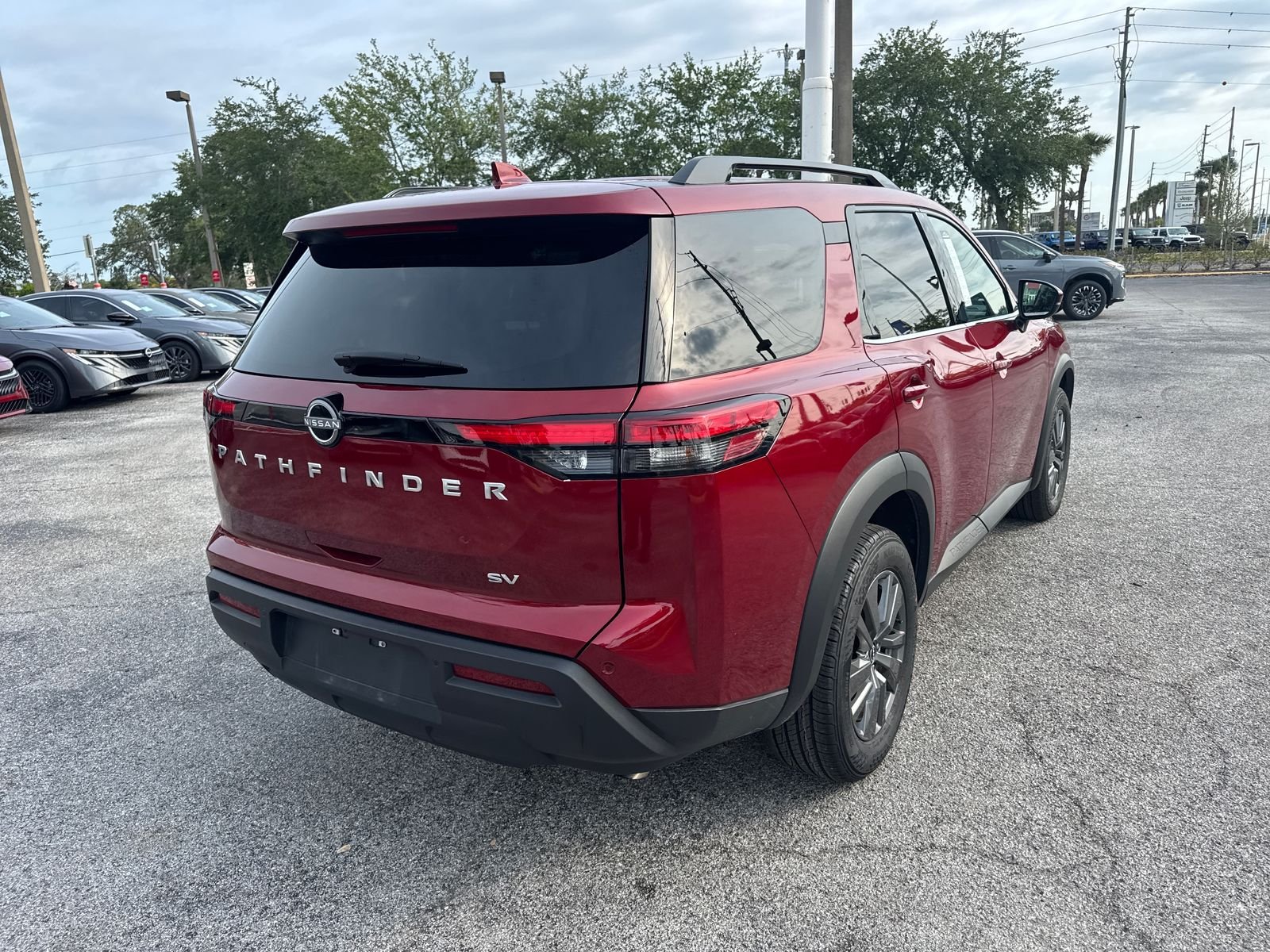 Certified Used 2024 Red Nissan SV image 5