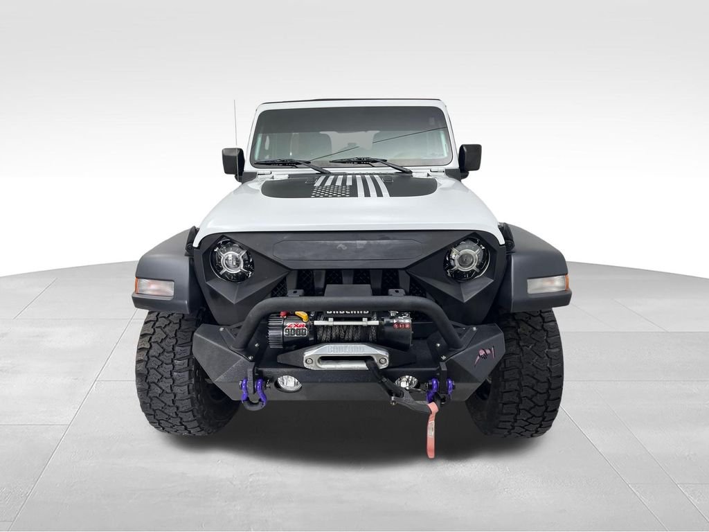 Used 2018 White Jeep Unlimited Sport image 8