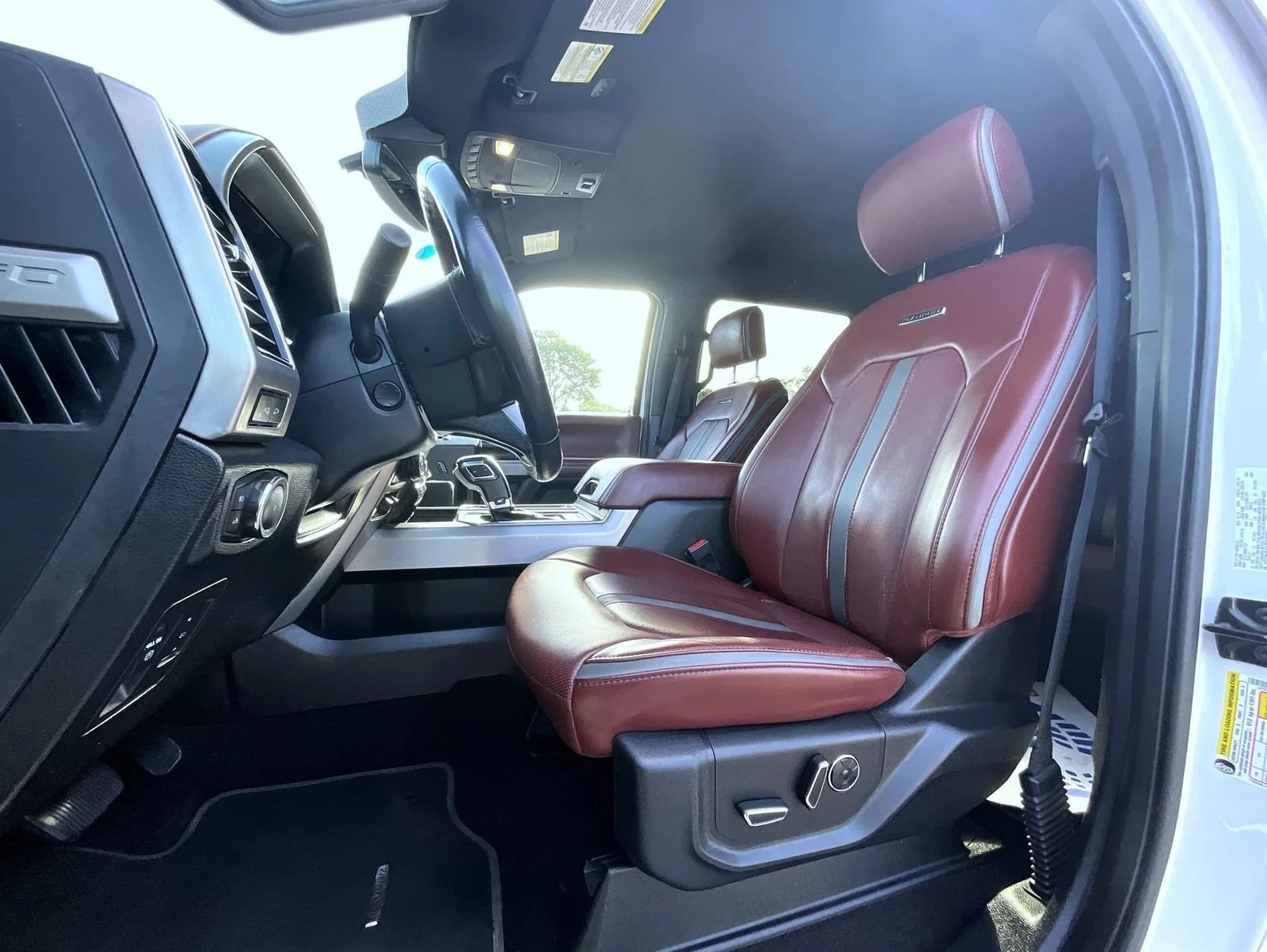 Used 2018 White Ford Platinum image 14