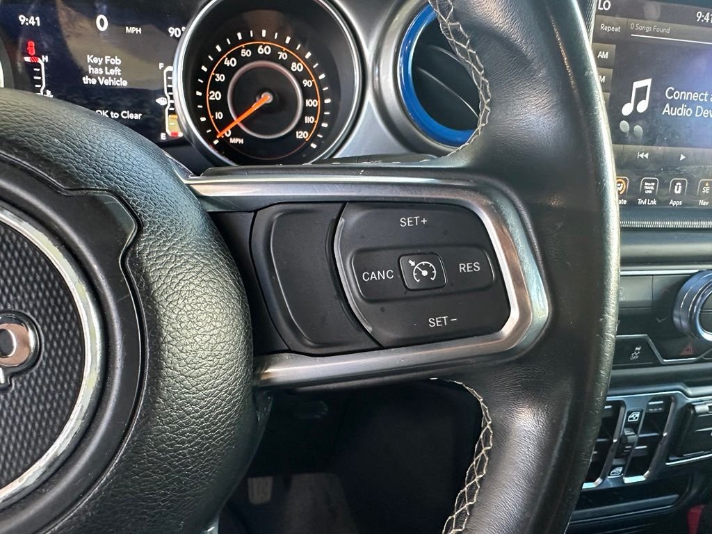 Used 2020 Blue Jeep Unlimited Sahara image 21