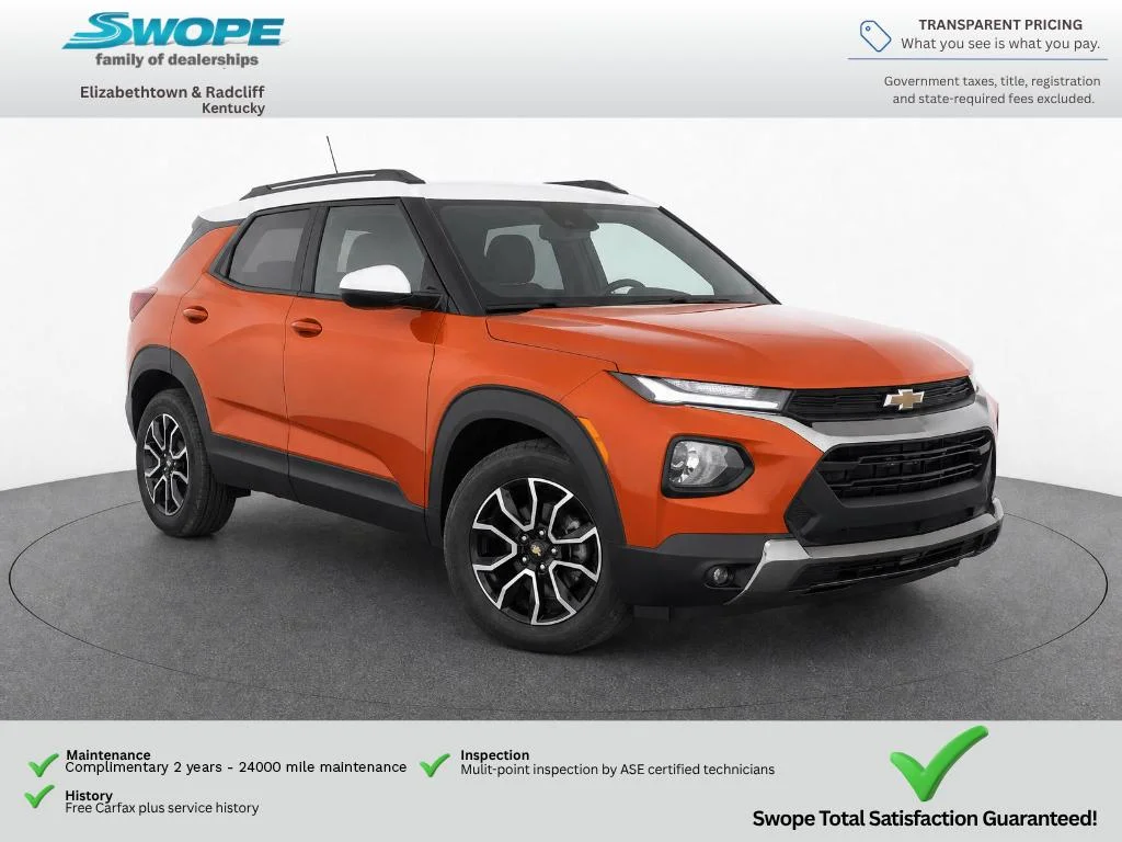 Used 2023 VIVID ORANGE METALLIC Chevrolet ACTIV image 2