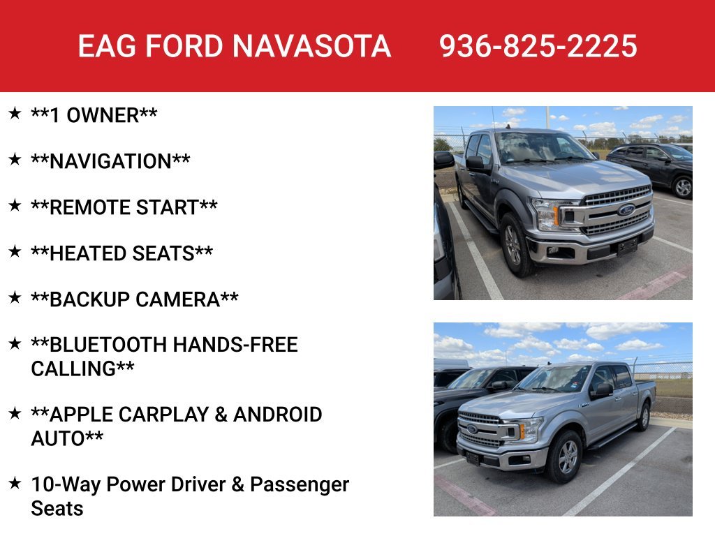 Used 2020 Iconic Silver Metallic Ford XLT image 4