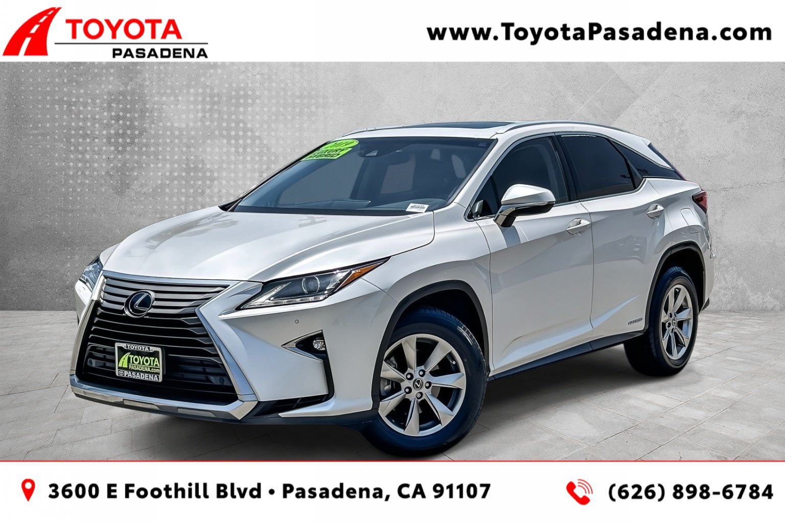 Used 2019 EMINENT WHITE PEA Lexus RX 450H image 1
