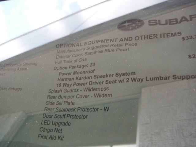 New 2026 SAPPHIRE BLUE PEARL Subaru Wilderness image 14