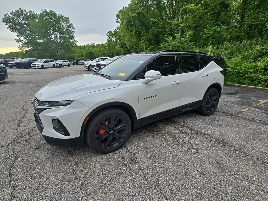 Used 2022 Chevrolet Blazer RS with VIN 3GNKBKRS7NS132070 for sale in Kansas City