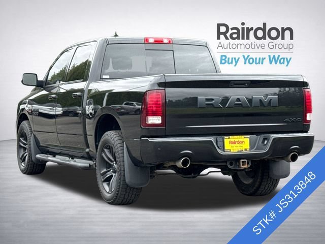 Used 2018 Brilliant Black Crystal Pearlcoat Ram Night image 4