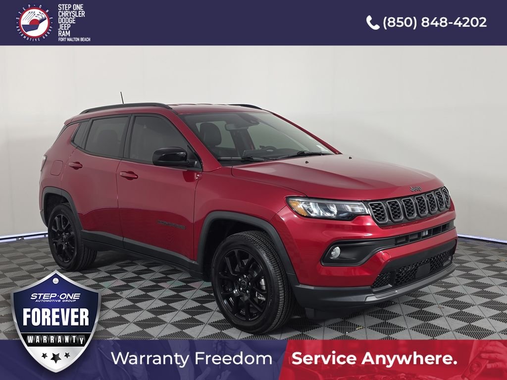Used 2025 Red Jeep Latitude image 8