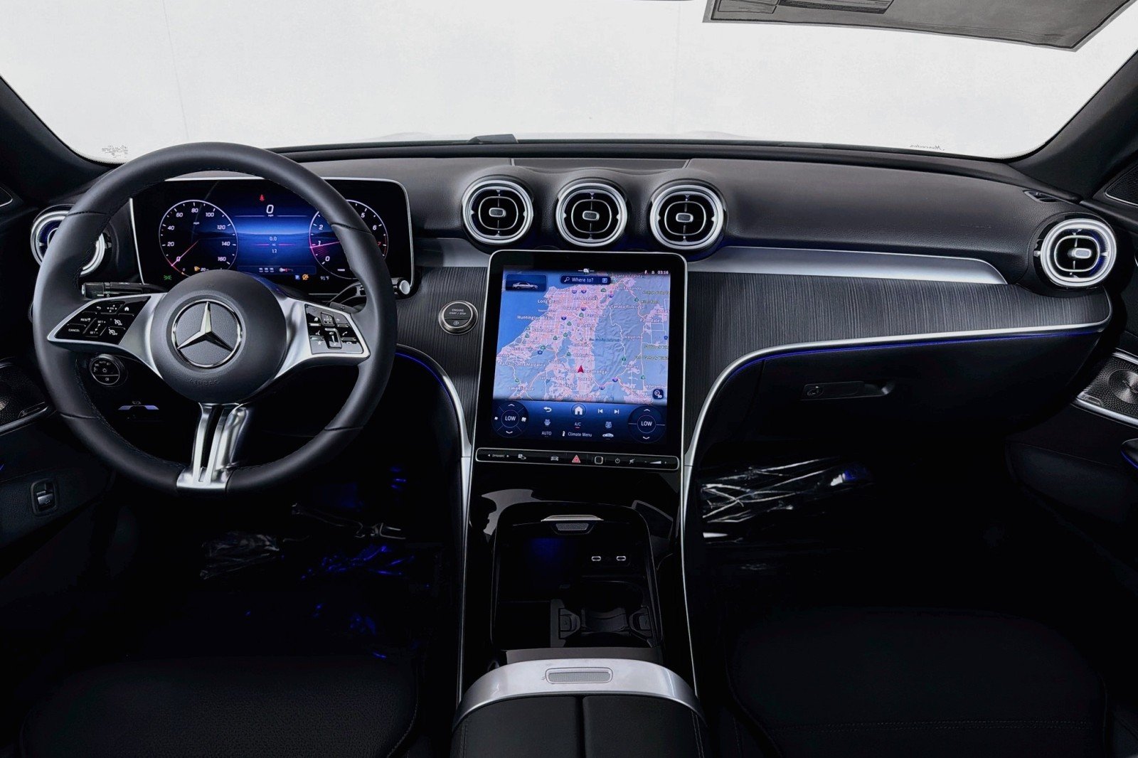 New 2026 Graphite Grey Metallic Mercedes-Benz C 300 Sedan image 4