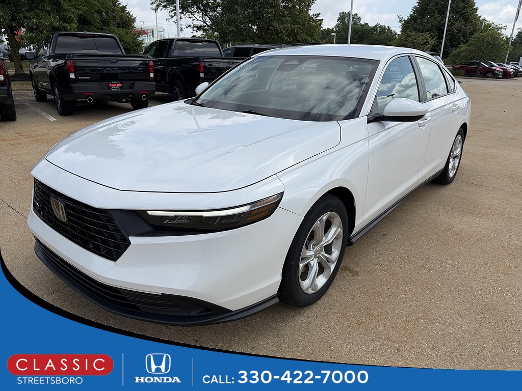 Certified Used 2023 Platinum White Pearl Honda LX image 1