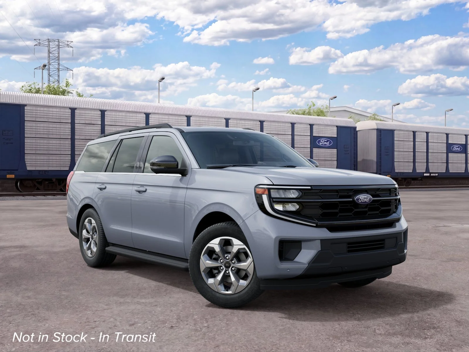 New 2027 Glacier Gray Metallic Tri-Coat Ford Active image 1
