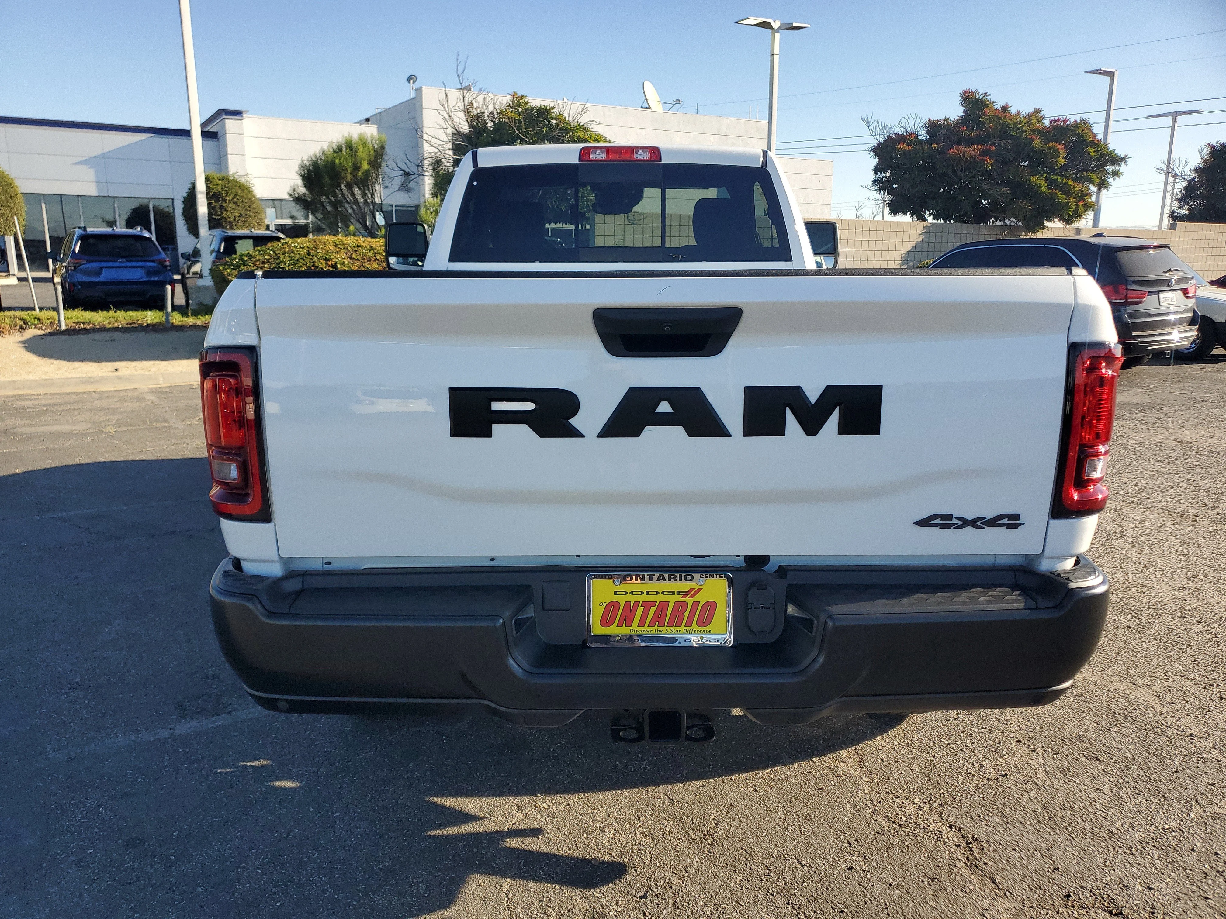 New 2026 Bright White Clear-Coat Exterior Paint RAM Tradesman image 4