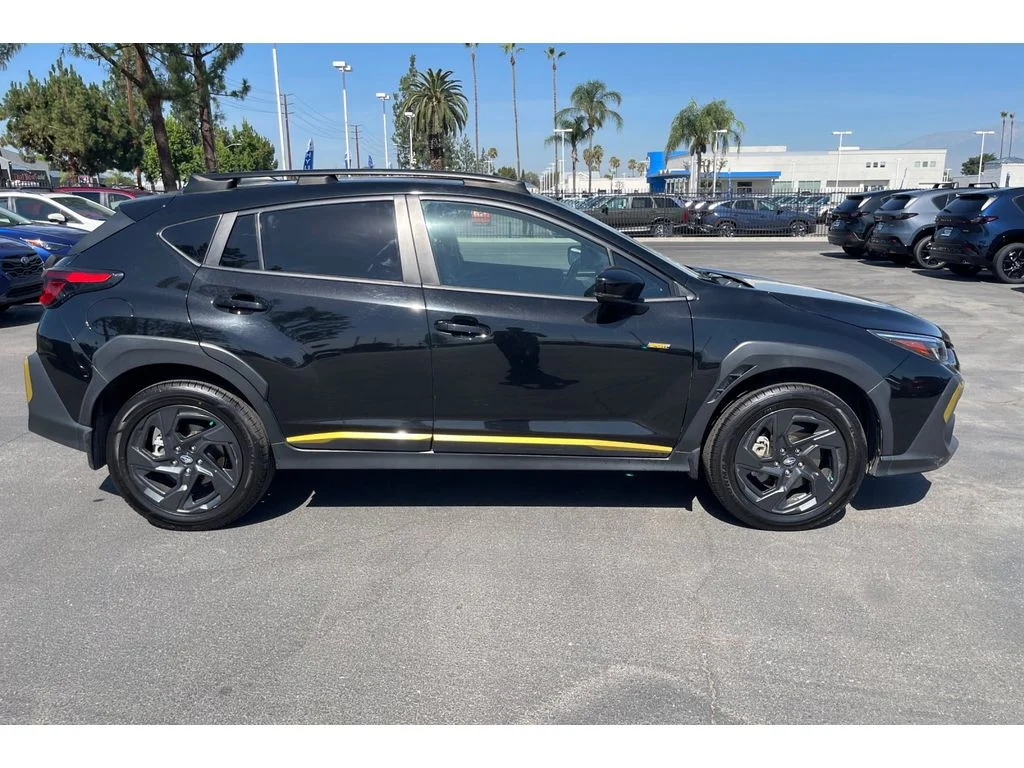 Used 2024 Crystal Black Silica Subaru Sport image 7