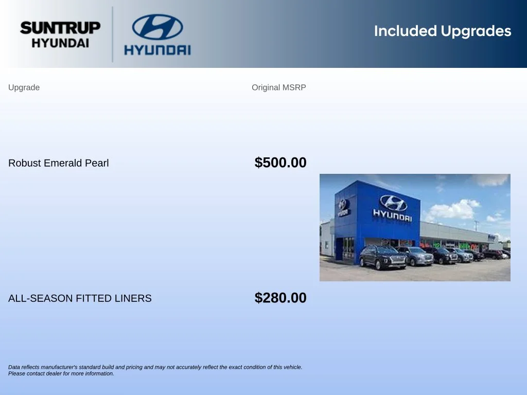 New 2027 Robust Emerald Pearl Hyundai Calligraphy image 2