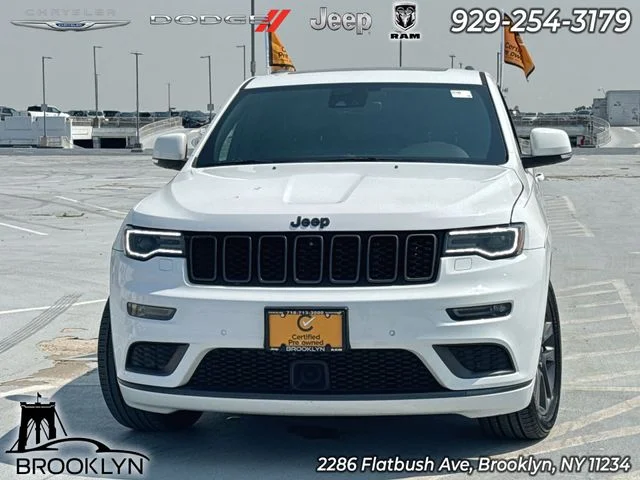Certified Used 2019 White Jeep Overland image 1