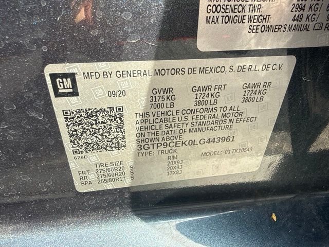 Used 2020 Blue GMC Elevation image 10