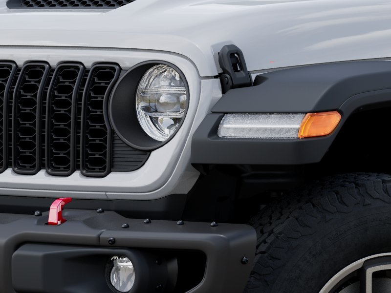 New 2026 Bright White Clear-Coat Exterior Paint Jeep Rubicon image 6