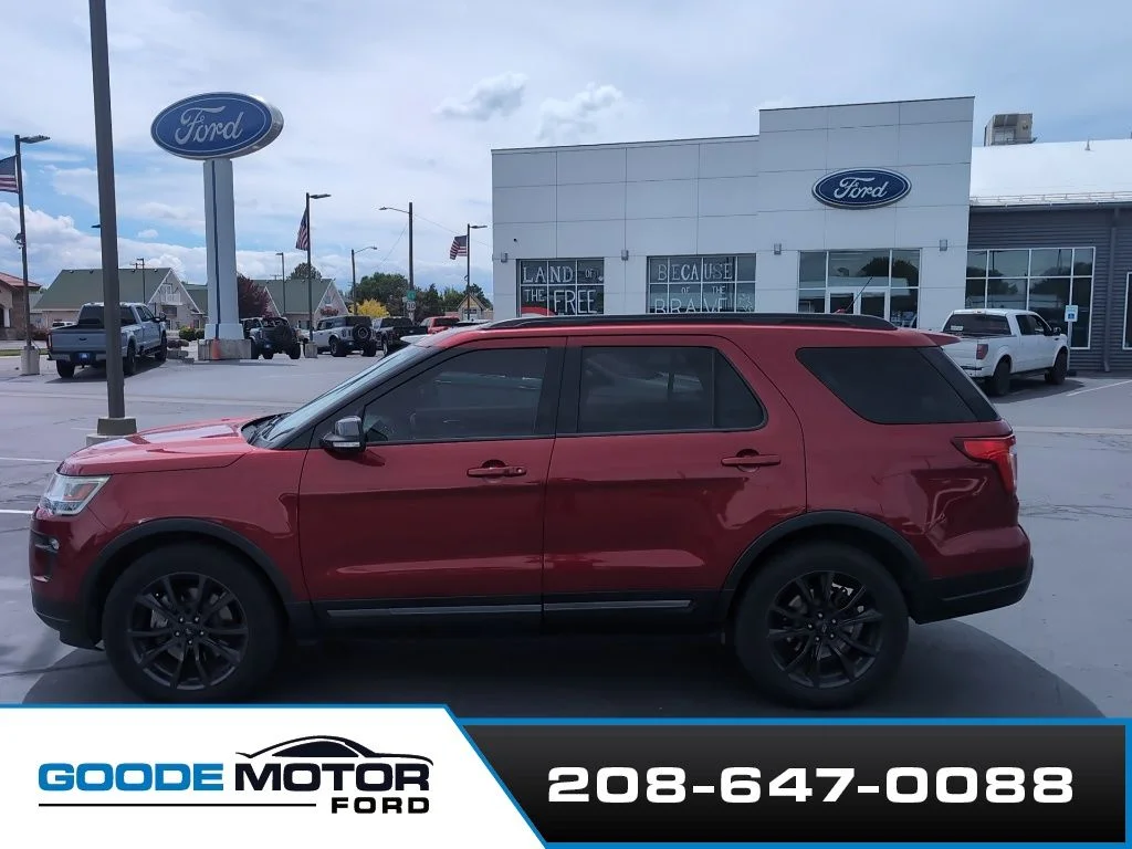 Used 2019 Ruby Red Metallic Ford XLT image 3