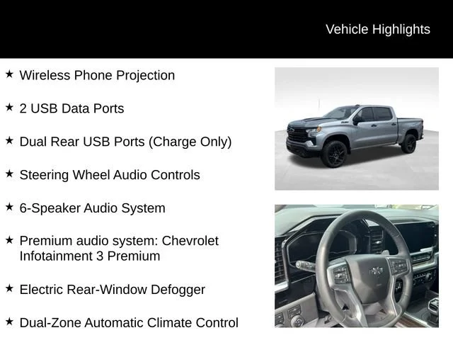 Certified Used 2023 Sterling Gray Metallic Chevrolet LT Trail Boss image 15