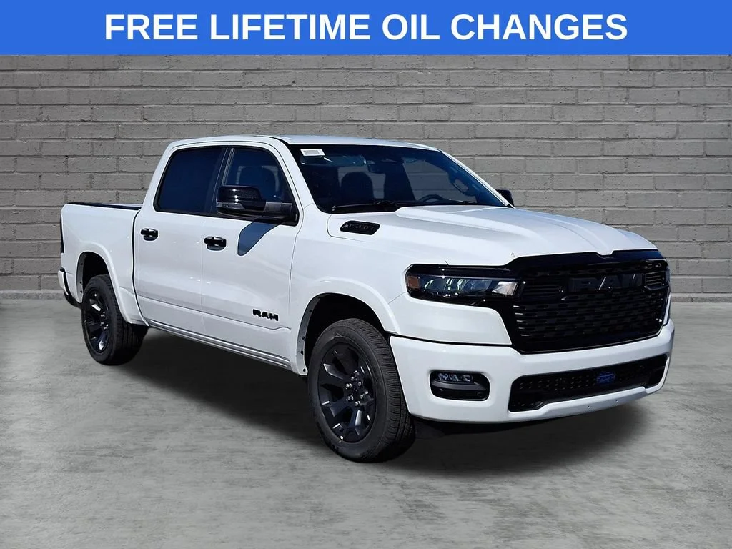 New 2027 Bright White Clearcoat Ram Big Horn image 1