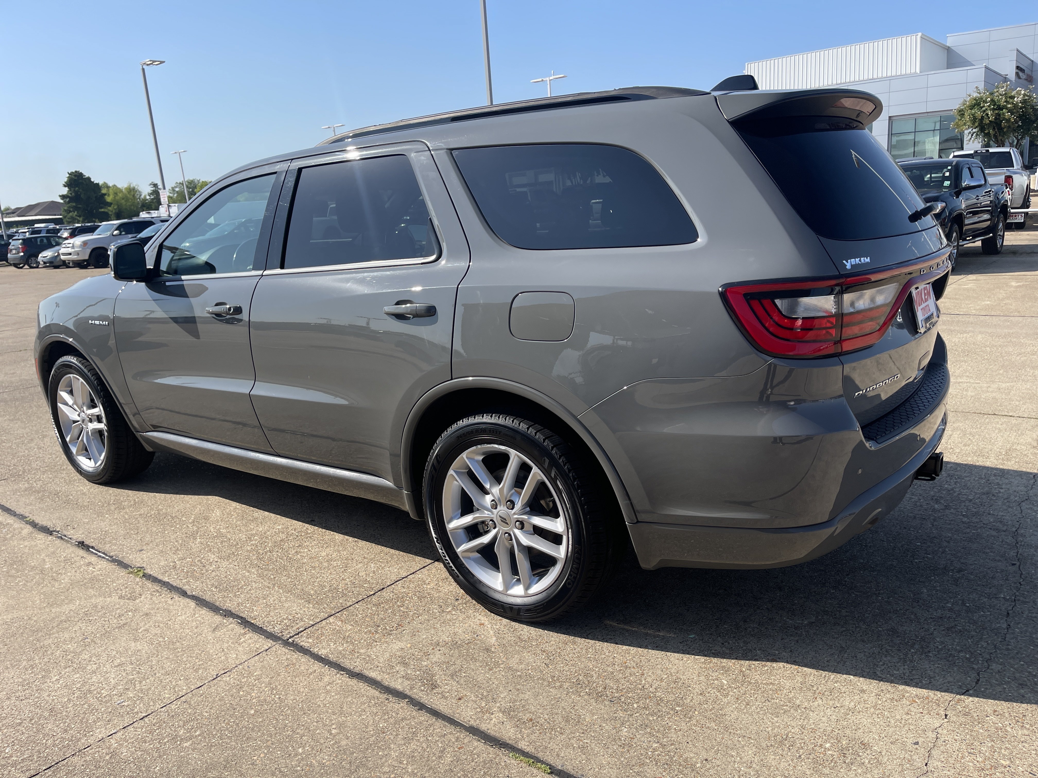 Used 2023 Destroyer Gray Clearcoat Dodge R/T Plus image 3