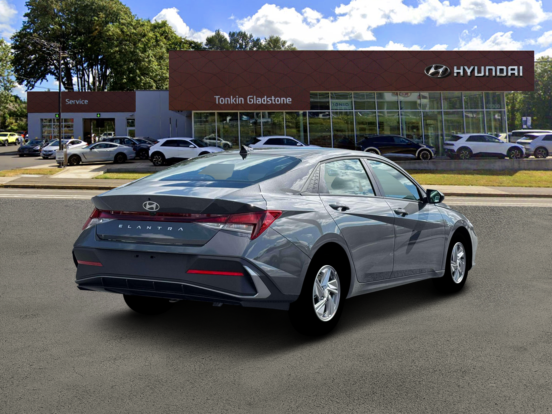 New 2026 Gray Hyundai SE image 7