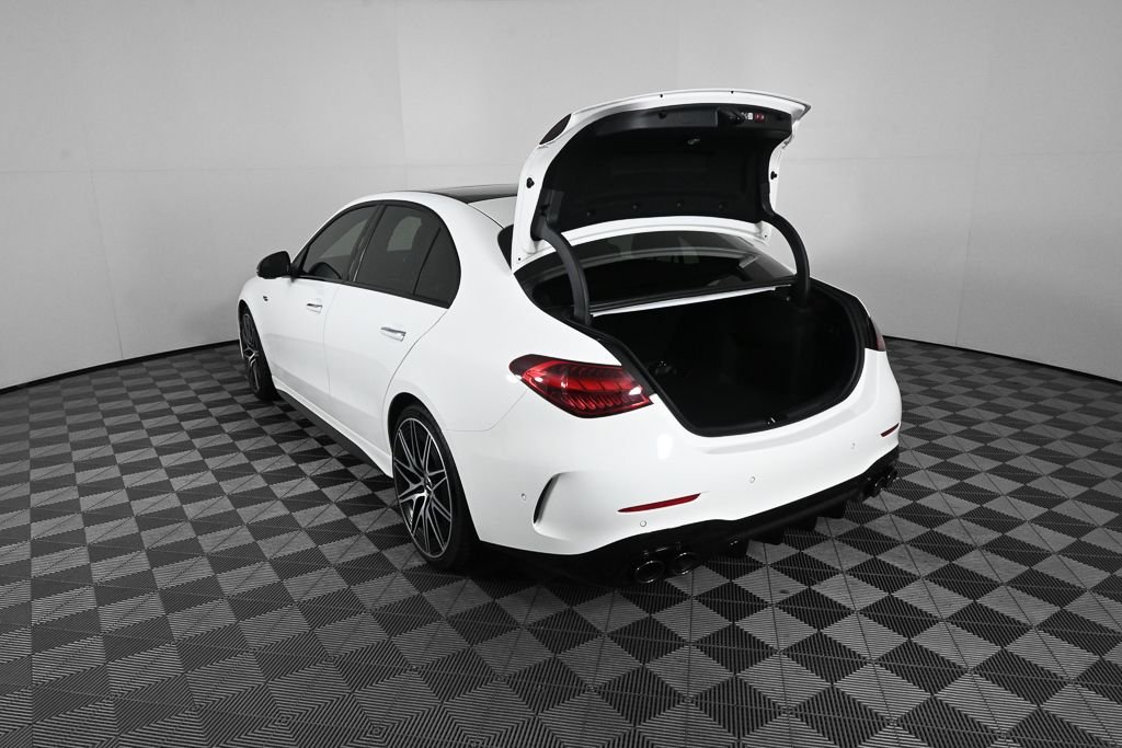 New 2026 Polar White Mercedes-Benz AMG® C 43 4MATIC® Sedan image 30