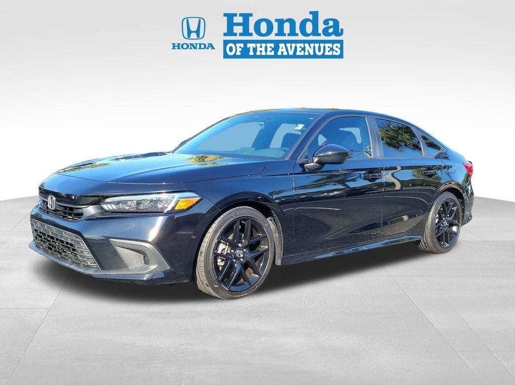 Used 2024 Meteorite Gray Metallic Honda Sport image 2